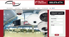 Desktop Screenshot of innovativesecurity.com